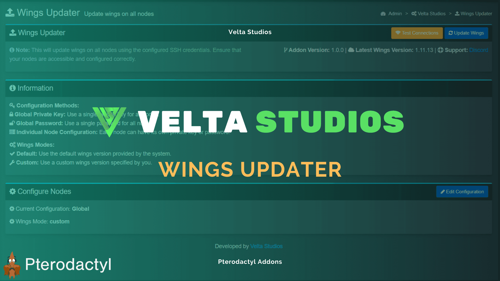 Wings Updater - Proyecto de Mizael Segovia