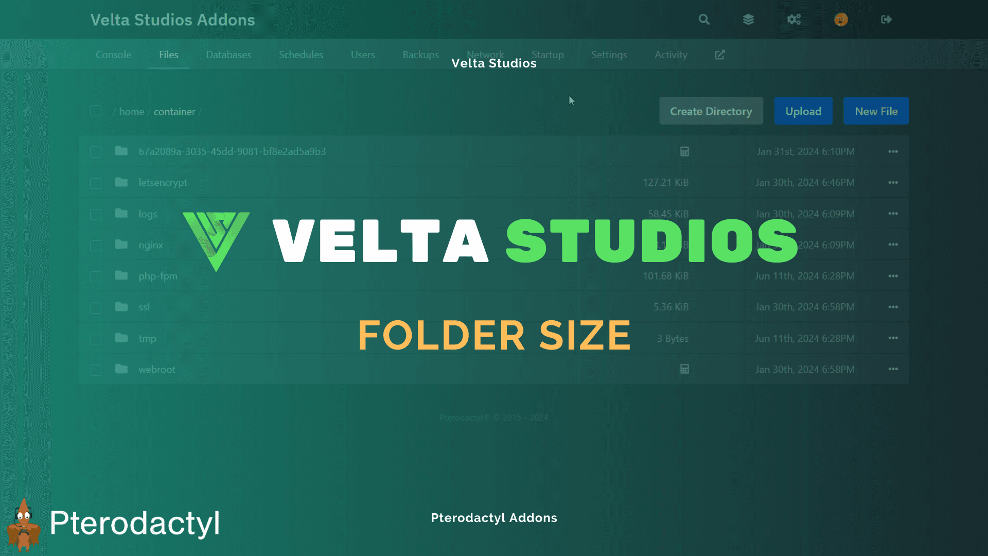 Folder Size - Proyecto de Mizael Segovia