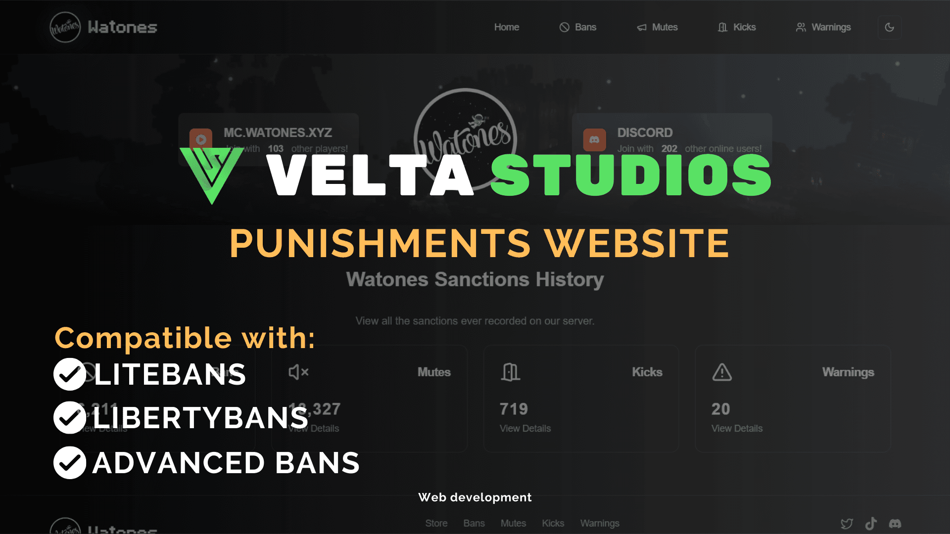 Punishments Website - Proyecto de Mizael Segovia